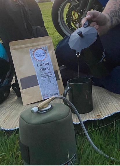 Earthy Vibes Shiitake & Black Pepper Ground Mushroom Coffee