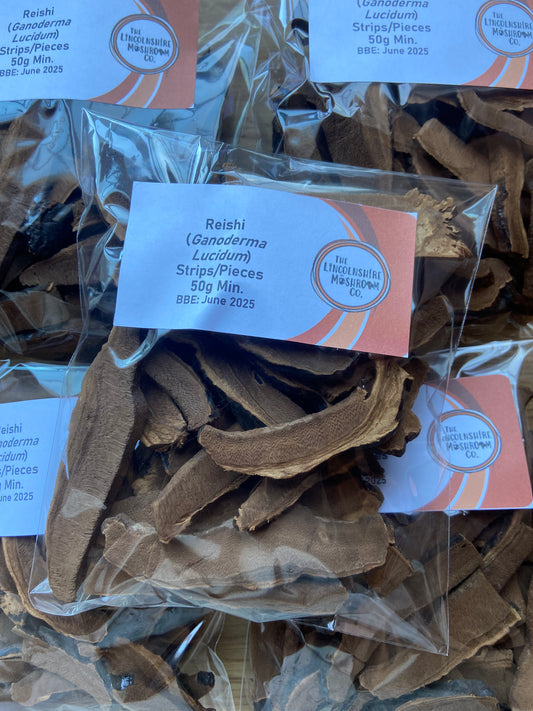 Reishi (Ganoderma Lucidum) Strips/Pieces
