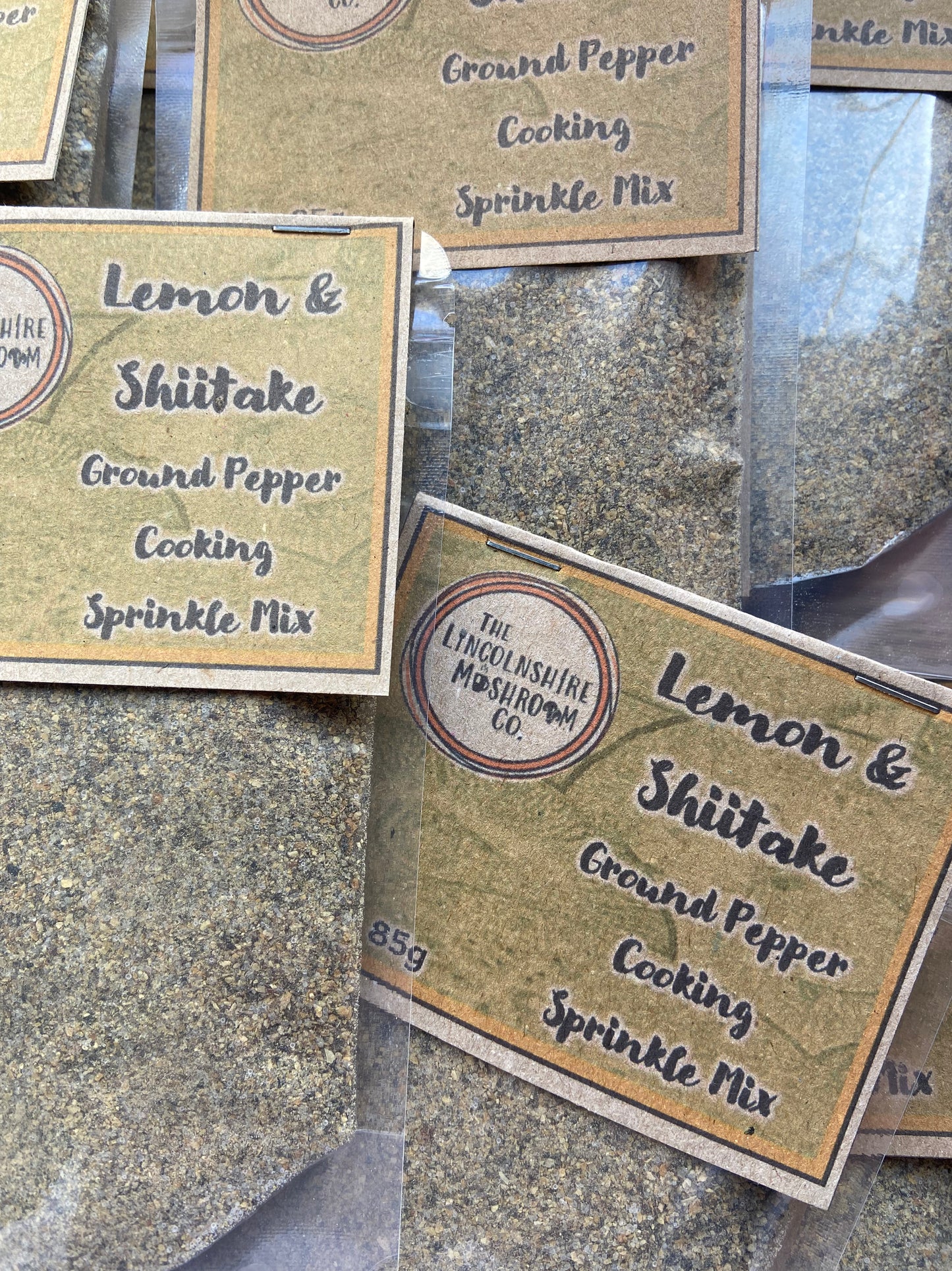 Lemon & Shiitake Ground Pepper Cooking Sprinkle Mix 85g