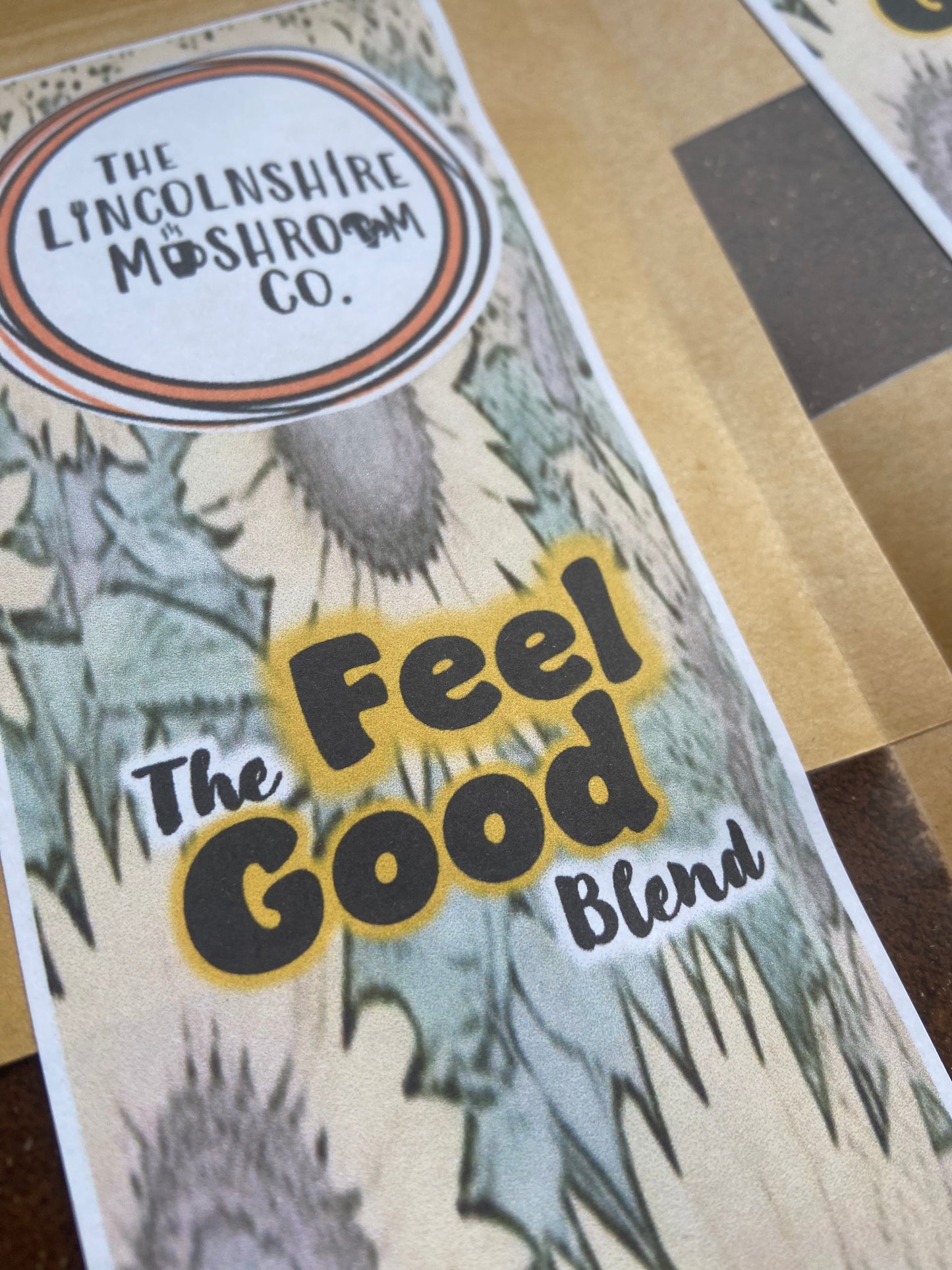 The “Feel Good” Blend. Chaga, Cacao & Ginseng Ground Mushroom Coffee