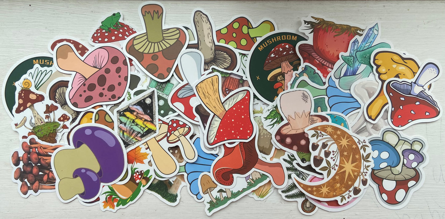 Fungi Stickers (50 pack)