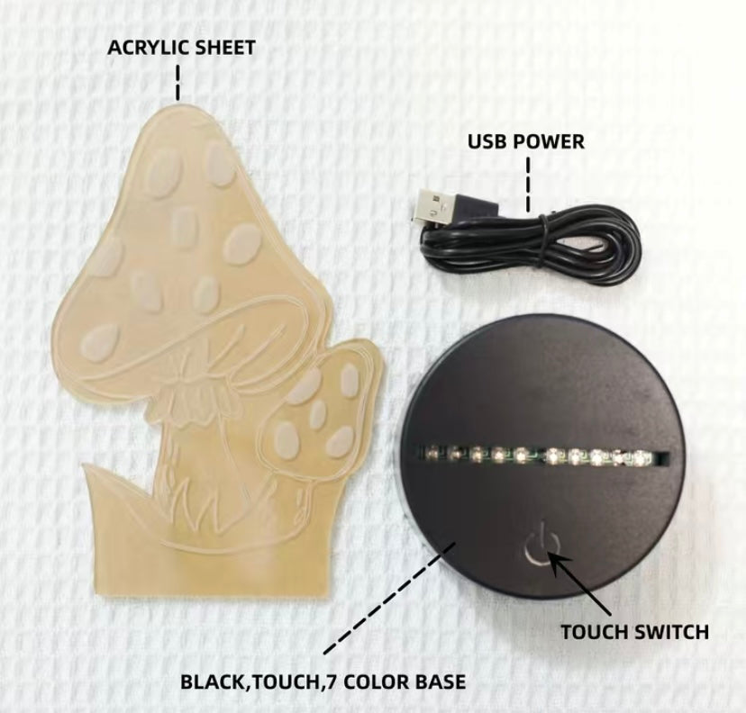 LED Colour Changing USB Desk Light