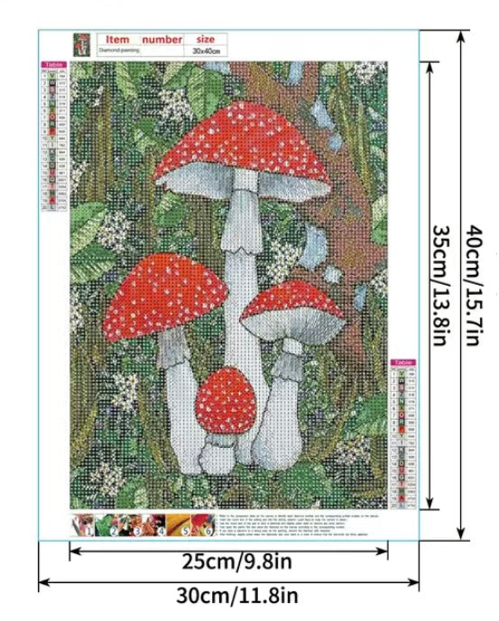Fly Agaric Diamond Painting Kit