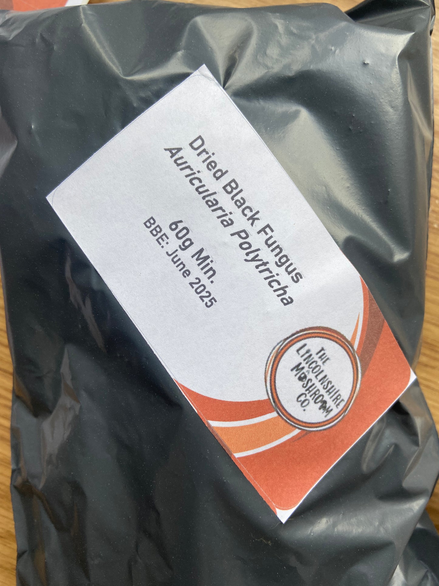 Dried Black Fungus (Tree Ear/Cloud Ear) Auricularia polytricha