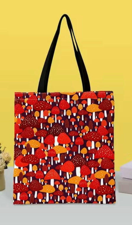 Fly Agaric Canvas Shoulder Bag