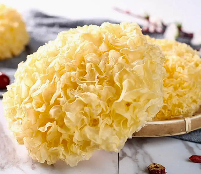Whole Tremella White/ Snow Fungus (Tremella fuciformis)