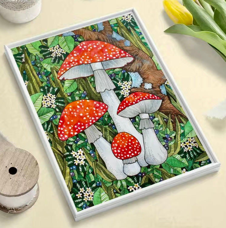 Fly Agaric Diamond Painting Kit