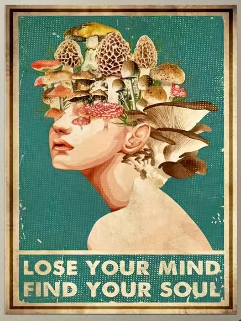 Lose your mind Canvas Wall Hanging
