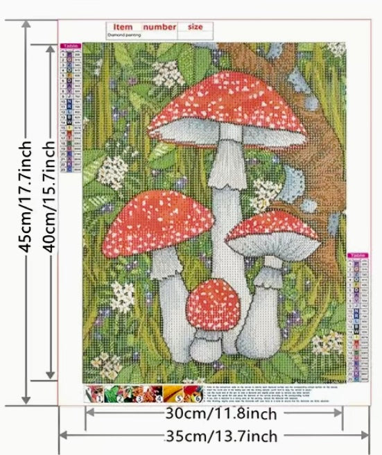 Fly Agaric Diamond Painting Kit
