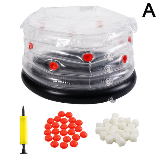 Monotub (Round) Kit - Inflatable Mushroom Grow Bag With Plugs And Filters For Air Exchange