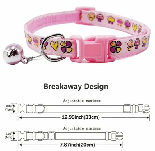 Cat/ Dog Collar (Pink/S)