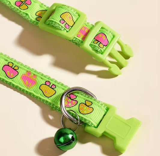 Dog/ Cat Collar (Green/M)